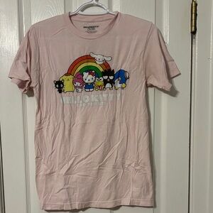 Hello Kitty & Friends Rainbow Pink Tee